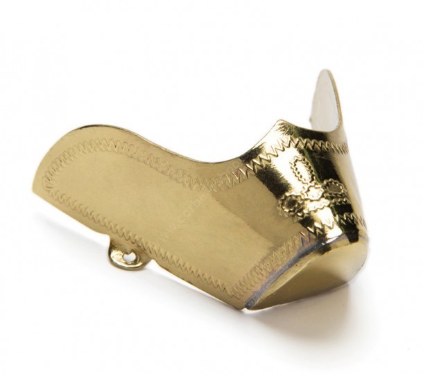 Punteras bota metal dorado Sendra Boots