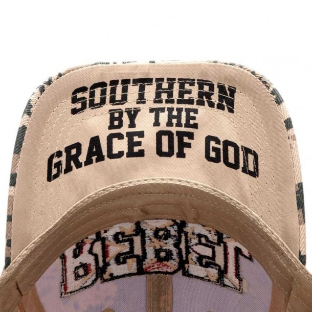 Gorra sudista por gracia de dios confederada