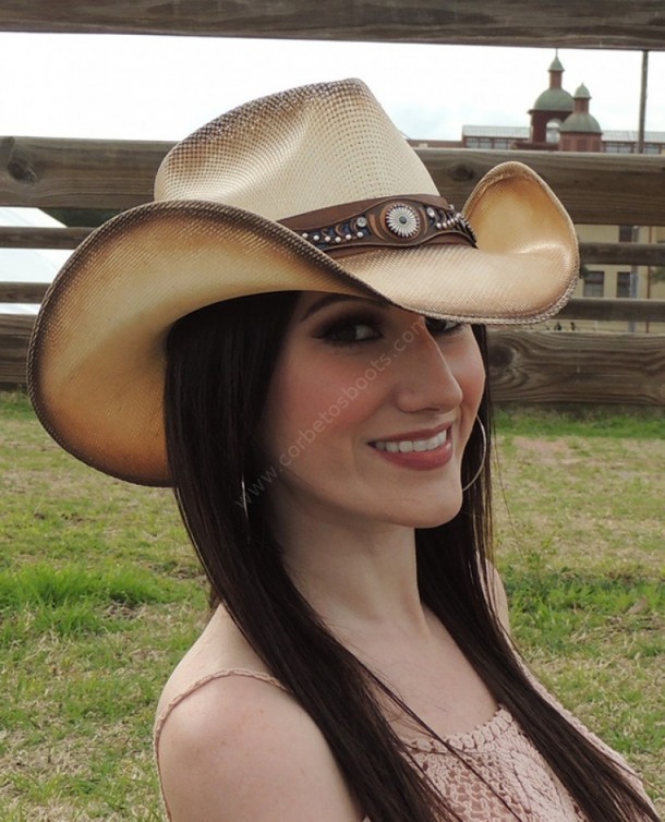 Sombrero para chica estilo cowboy para verano