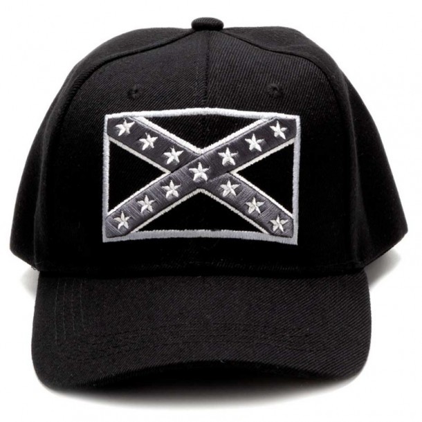 Black Southern Flag Baseball Cap