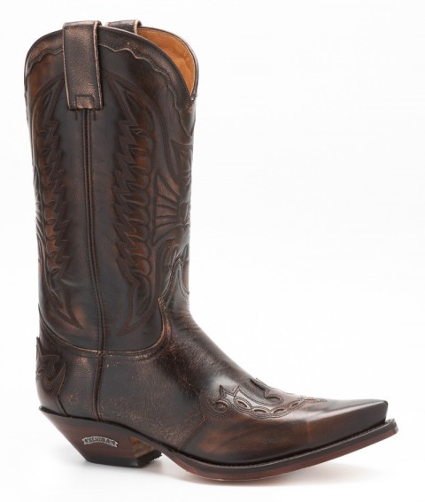 Wide last mens western boots
