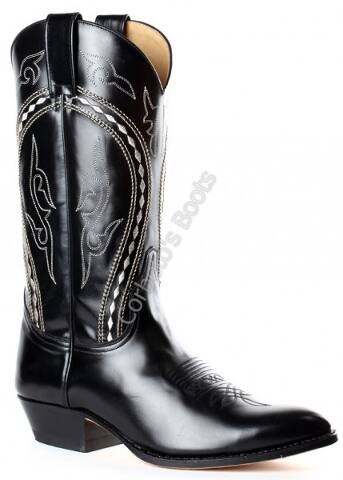 5042 LK Florentic Negro | Sendra mens round toe cowboy boots