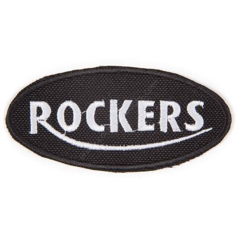 Rockers oval embroidered patch