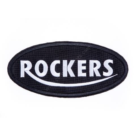 Rockers big size iron on embroidered patch