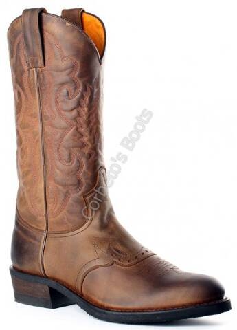 9507 Floter Ours Usado Negro | Sendra brown cow leather work boots