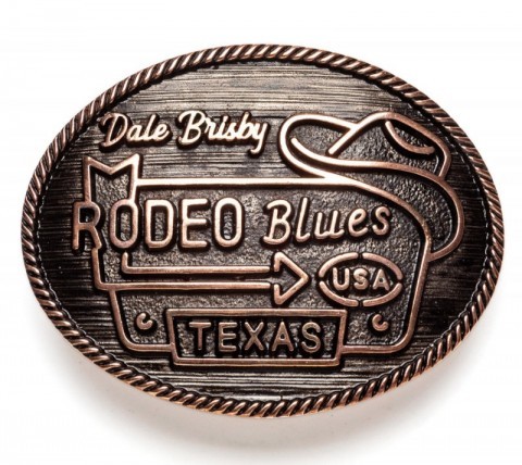 Hebilla Montana Silversmiths Dale Brisby Rodeo Blues de edición coleccionista a la venta en Corbeto