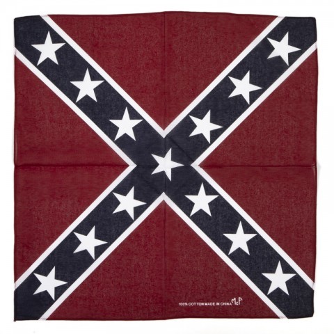 Confederate flag bandana