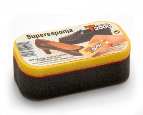 Footwear shiner polish sponge