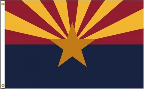 Bandera estado Arizona